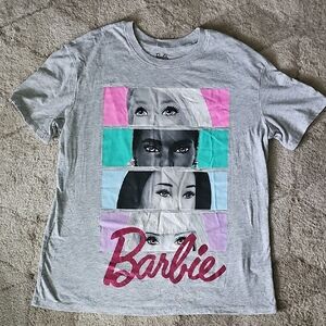 Nwot Barbie T-Shirt Junior's Large (11-13) Short Sleeve Barbie Core